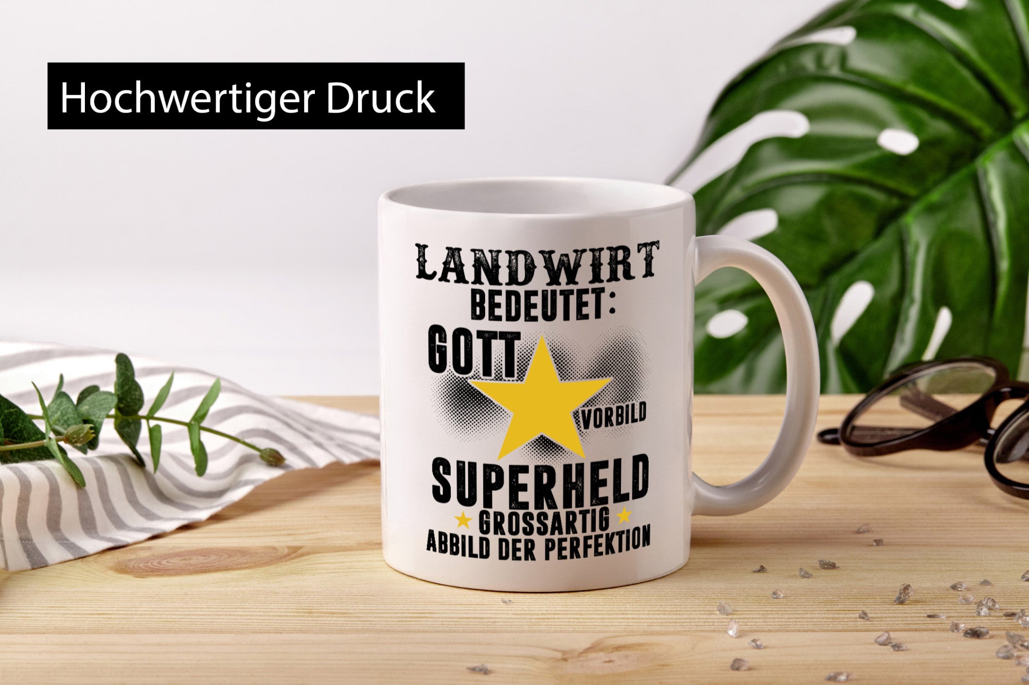 Bedeutung von Landwirt | Bauer Landwirtschaft Humor Geschenkidee Tasse