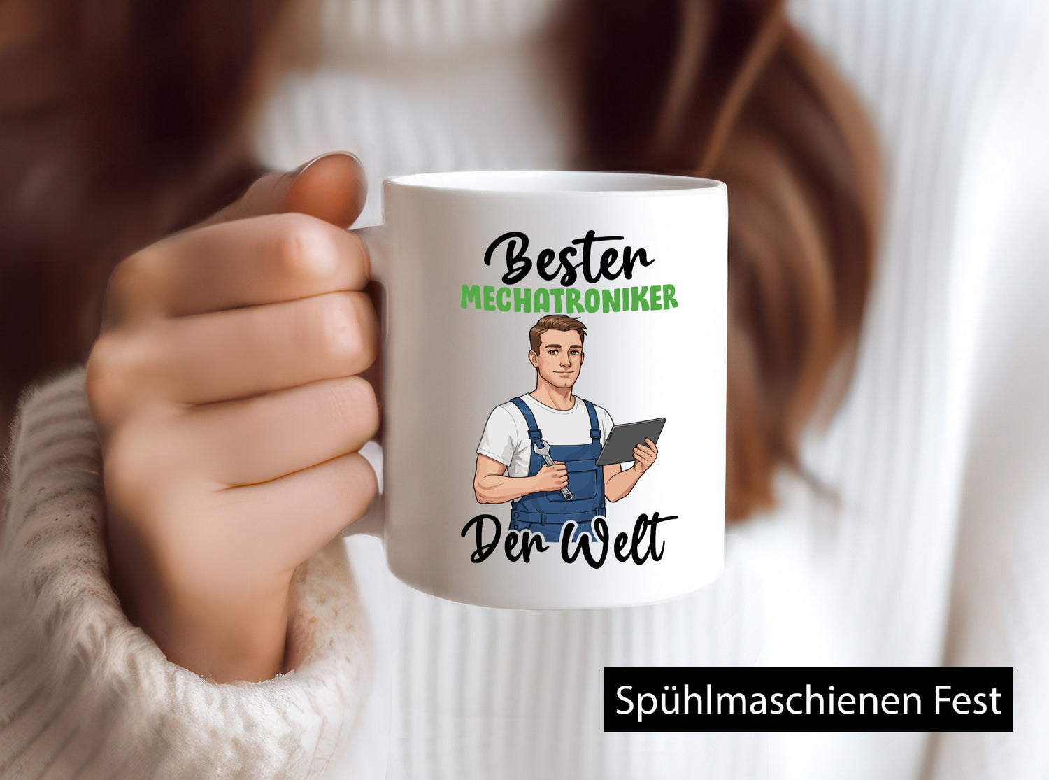 Bester Mechatroniker | KFZ v2 lustiger Spruch Geschenk Humor Geschenkidee Tasse