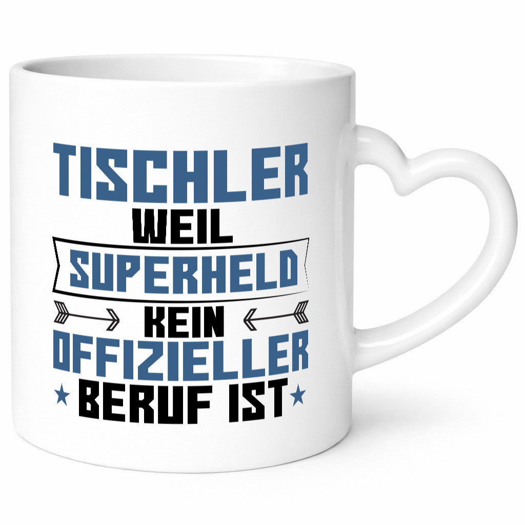 Superheld Tischler | Handwerk Beruf Tischlerei lustig Arbeit Kollegen Büro