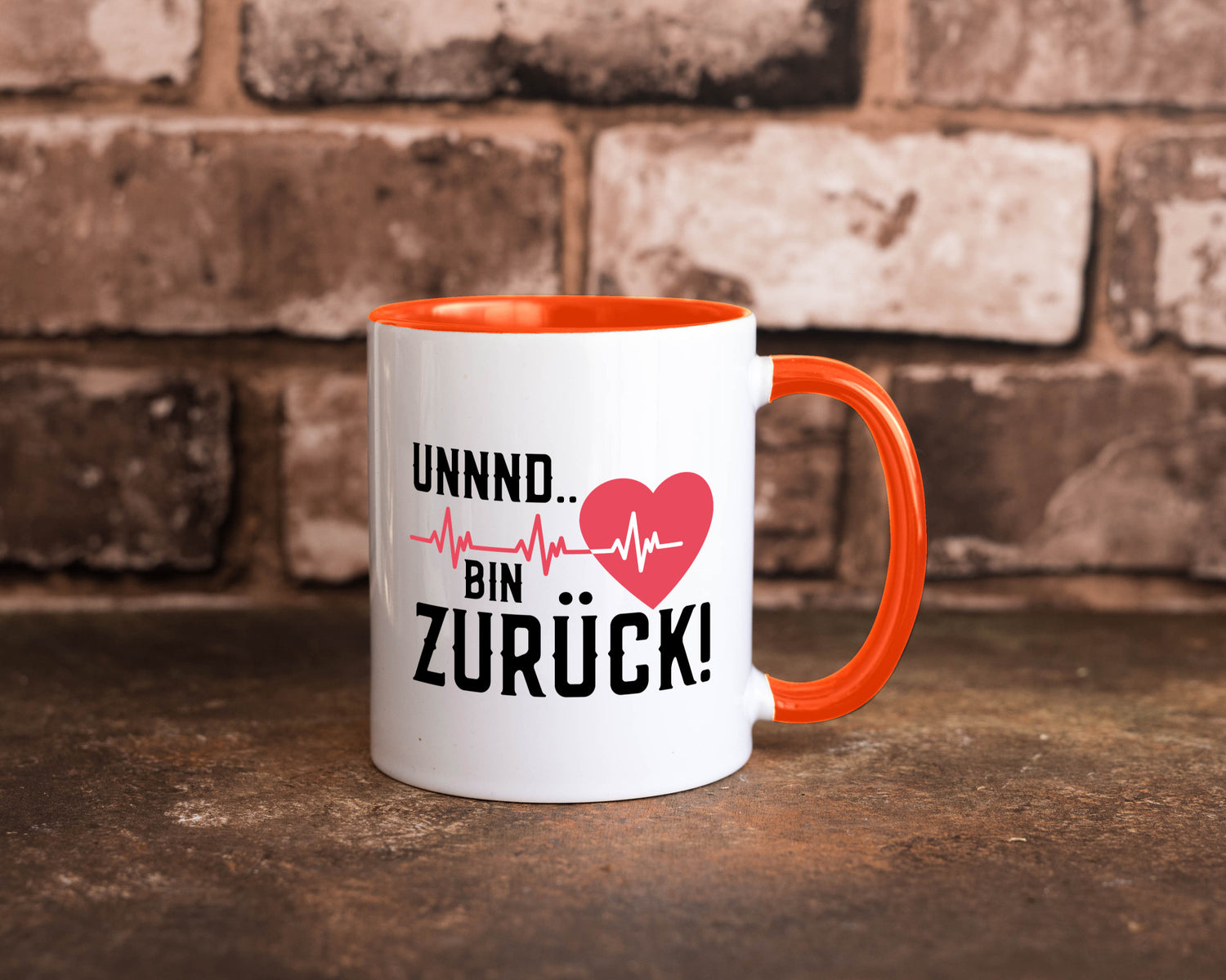 Bin zurück | Herzschlag Reanimation Puls Arzt Klinik Geschenk Humor