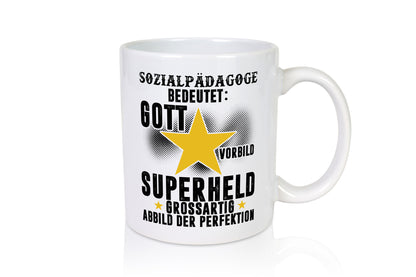 Meaning of Social Educator | Educator Humor Gift Idea Mug