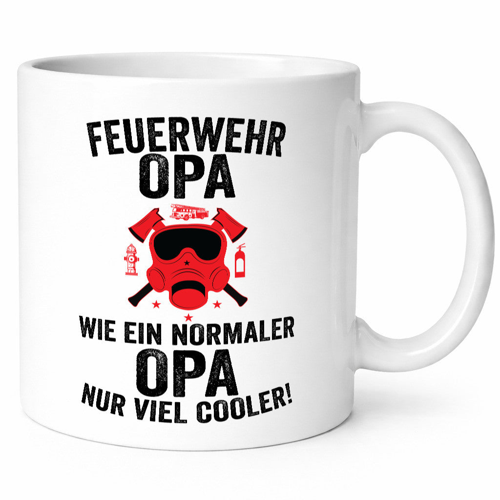 Feuerwehr Opa, normal, viel cooler | Löscher Atemmaske Humor Familie