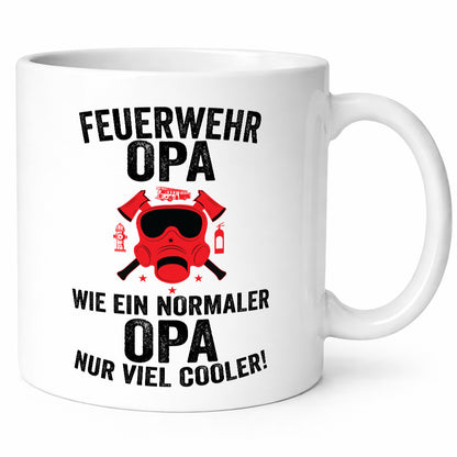 Feuerwehr Opa, normal, viel cooler | Löscher Atemmaske Humor Familie