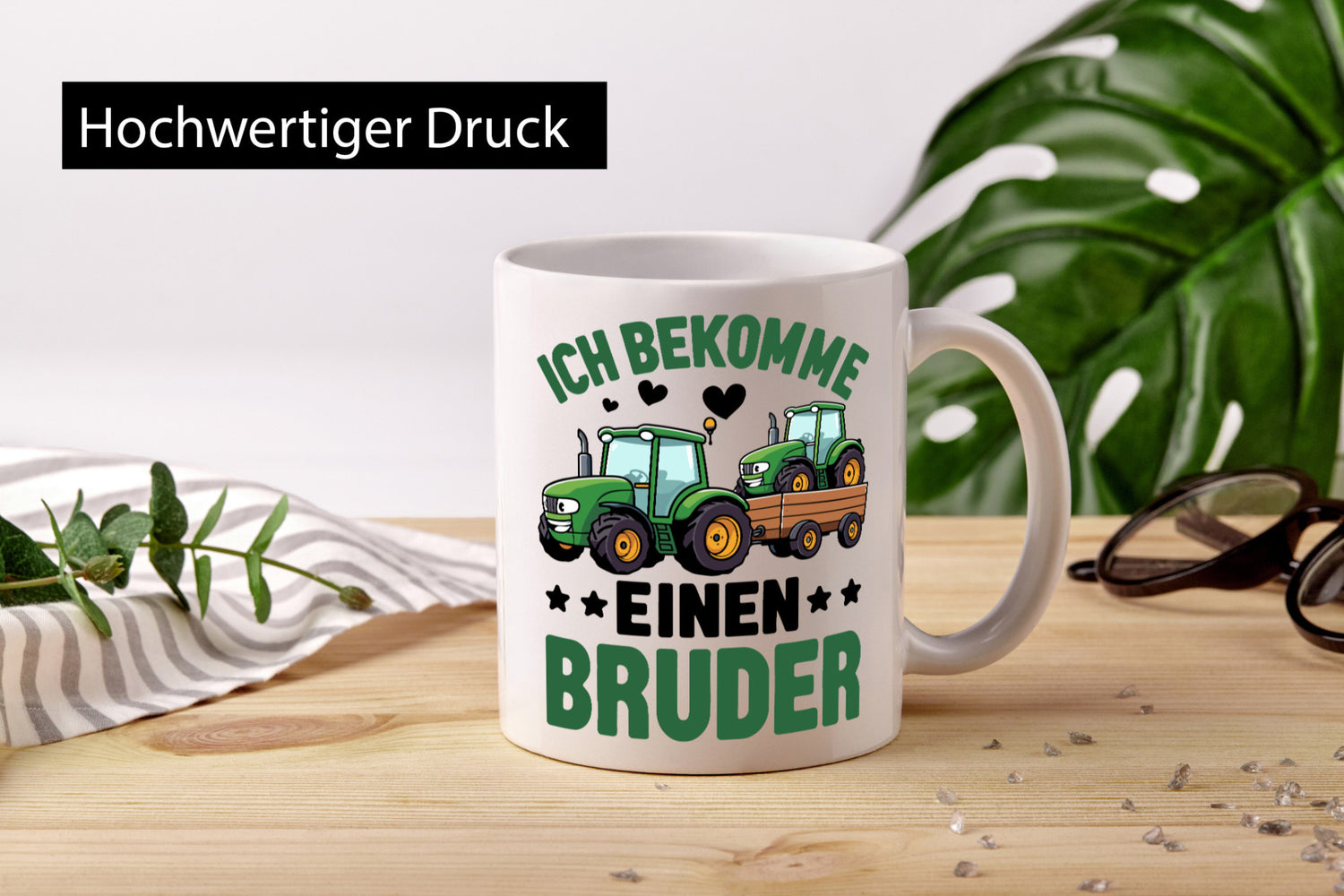Ich bekomme einen Bruder | Traktor Trecker Geschwister lustig Humor