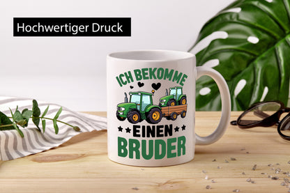 Ich bekomme einen Bruder | Traktor Trecker Geschwister lustig Humor