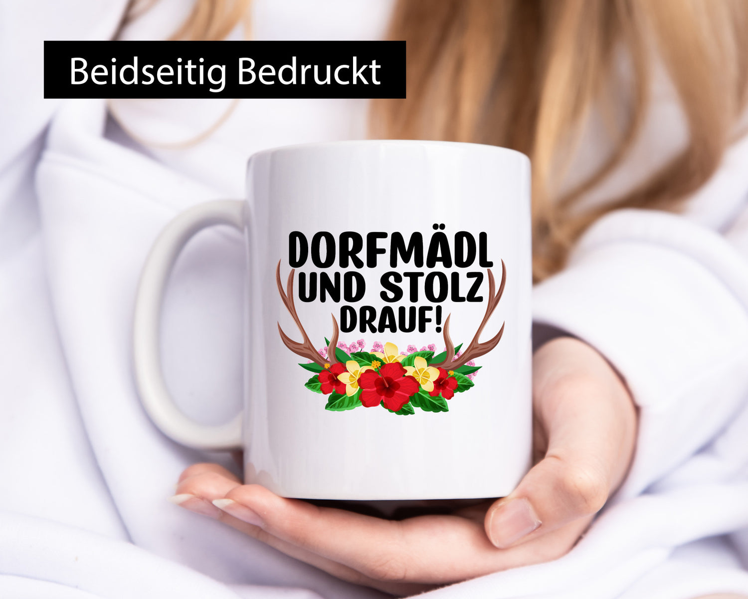 Dorfmädel und stolz drauf | Dorfkind Dorf v2 Geschenkidee Humor Tasse