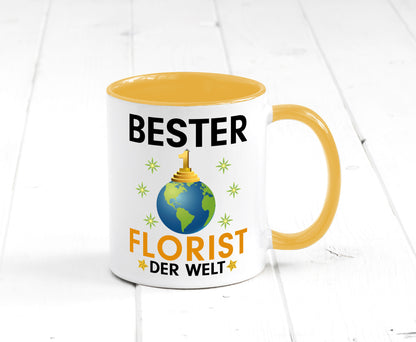 Welt Bester Florist | Blumen Verkäufer Humor Geschenkidee Tasse