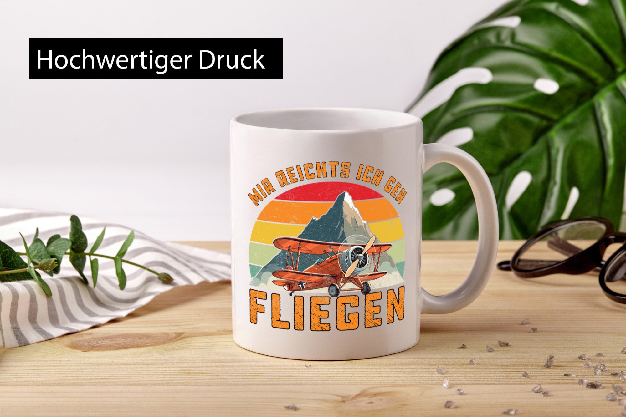 Mir reichts ich geh fliegen | Flugzeug Pilot Piloten lustiger Spruch Geschenk