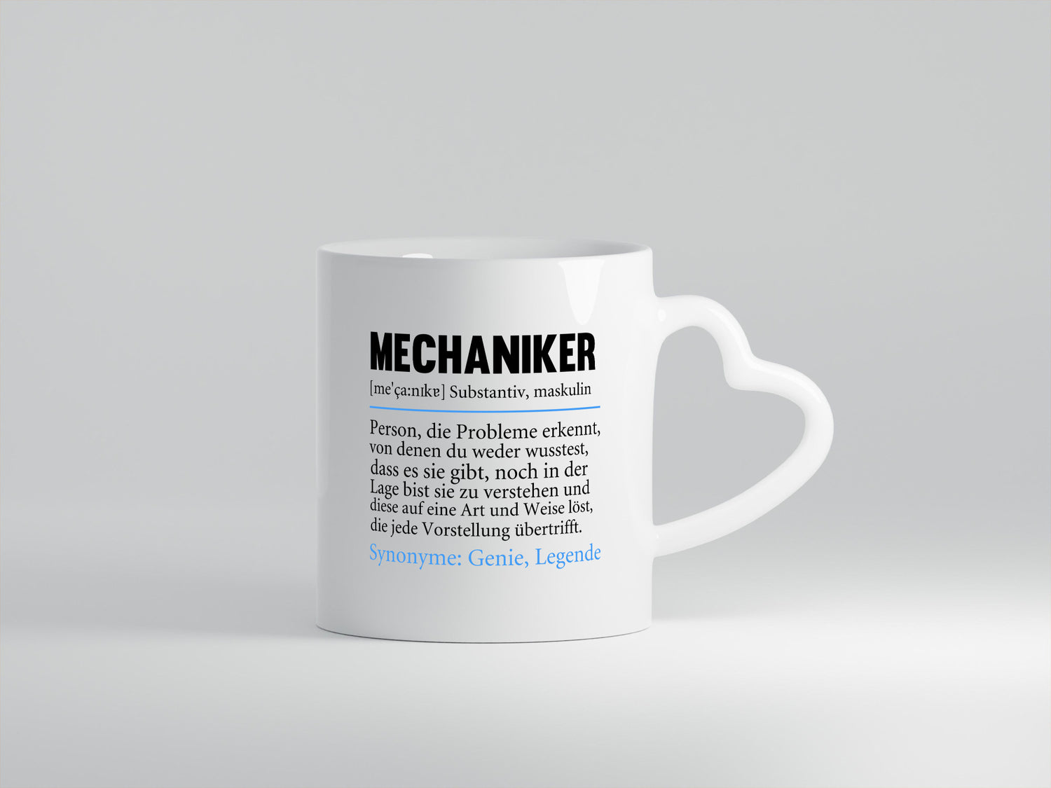 Mechaniker | Spruch KFZ Beruf Werkstatt v2 lustig Arbeit Kollegen Büro Geschenk