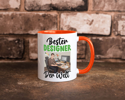 Bester Designer Beruf | Mode v2 lustiger Spruch Geschenk Arbeit Kollegen Büro