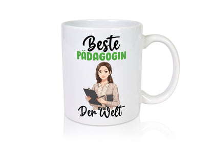 Beste Pädagogin | Pädagogik v2 lustiger Spruch Geschenk Humor Geschenkidee Tasse