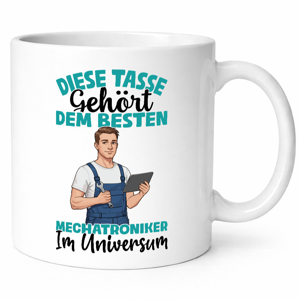 Im Universum: Mechatroniker | KFZ lustig Humor Geschenkidee Geschenk Tasse