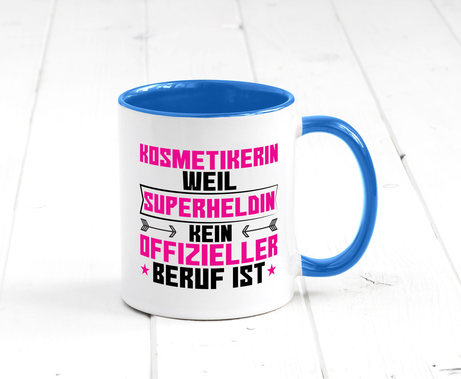 Superheldin Kosmetikerin | Kosmetik Stylistin Visagistin Geschenk Humor