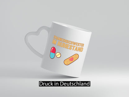 Krankenschwester im Ruhestand | Rentnerin Krankenschweste Geschenk Jubiläum