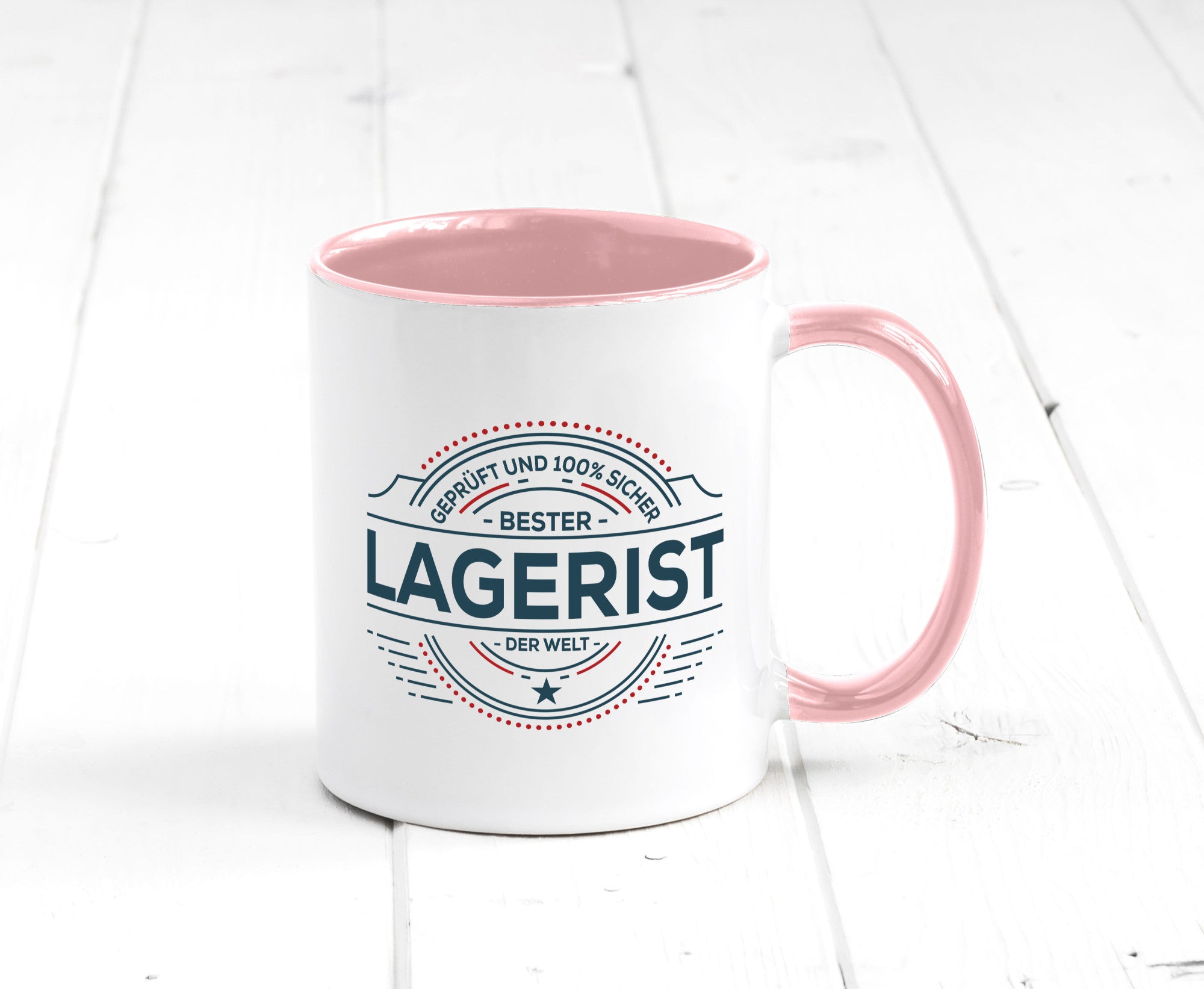 Geprüft und sicher: Lagerist | Lageristen Lager Arbeiter lustiger Spruch