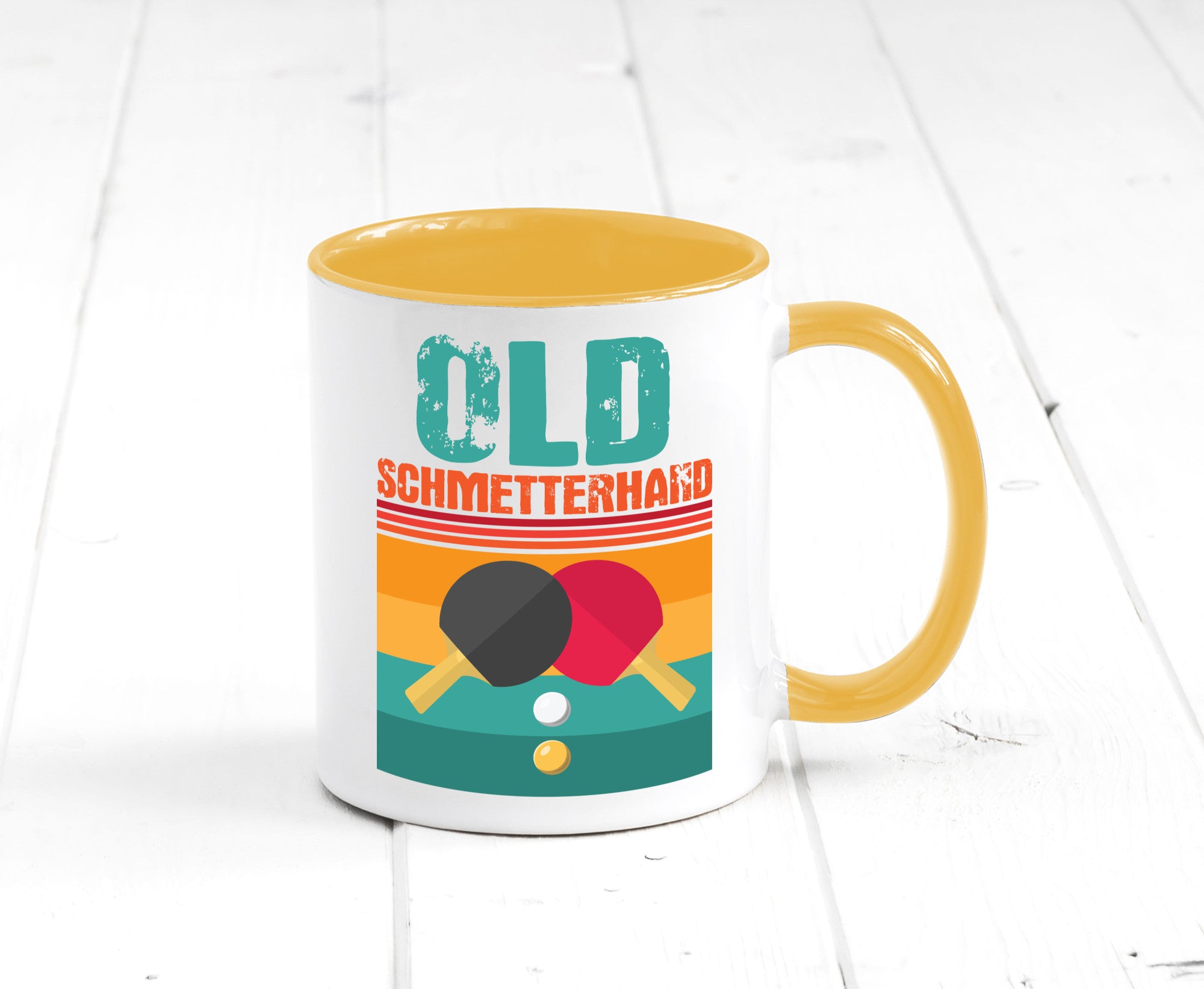 Tischtennis Tasse Humor Geschenkidee