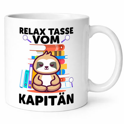 Relax Tasse: Kapitän | Schiffskapitän Schiff Geschenk Humor Geschenkidee