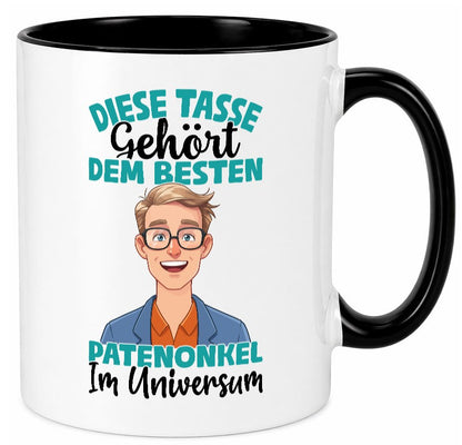 Im Universum: Patenonkel | Bester Onkel Geschenkidee Humor Tasse