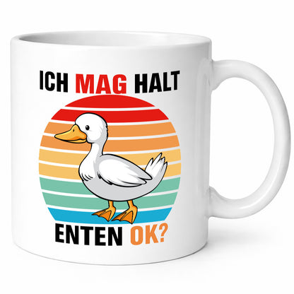 I just like ducks, okay? | Duck Breeder Humor Gift Idea Mug