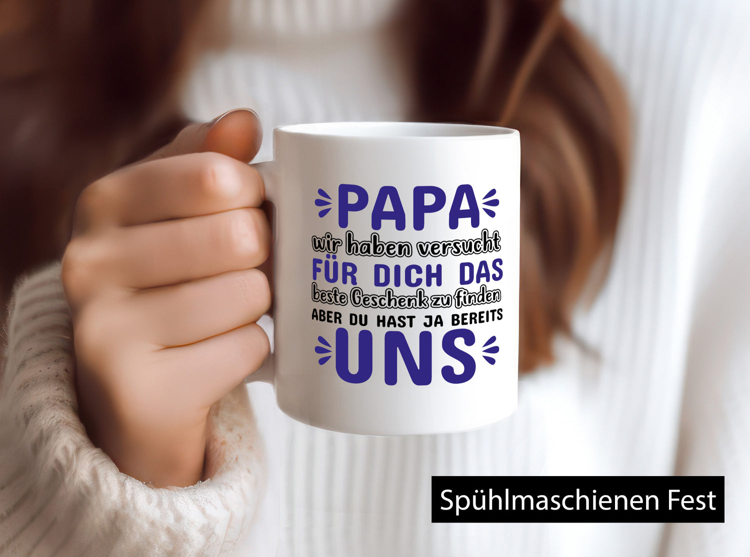 Papa Tasse | Spruch Vater Kinder Humor Vatertag Geschenk Familie Geschenkidee