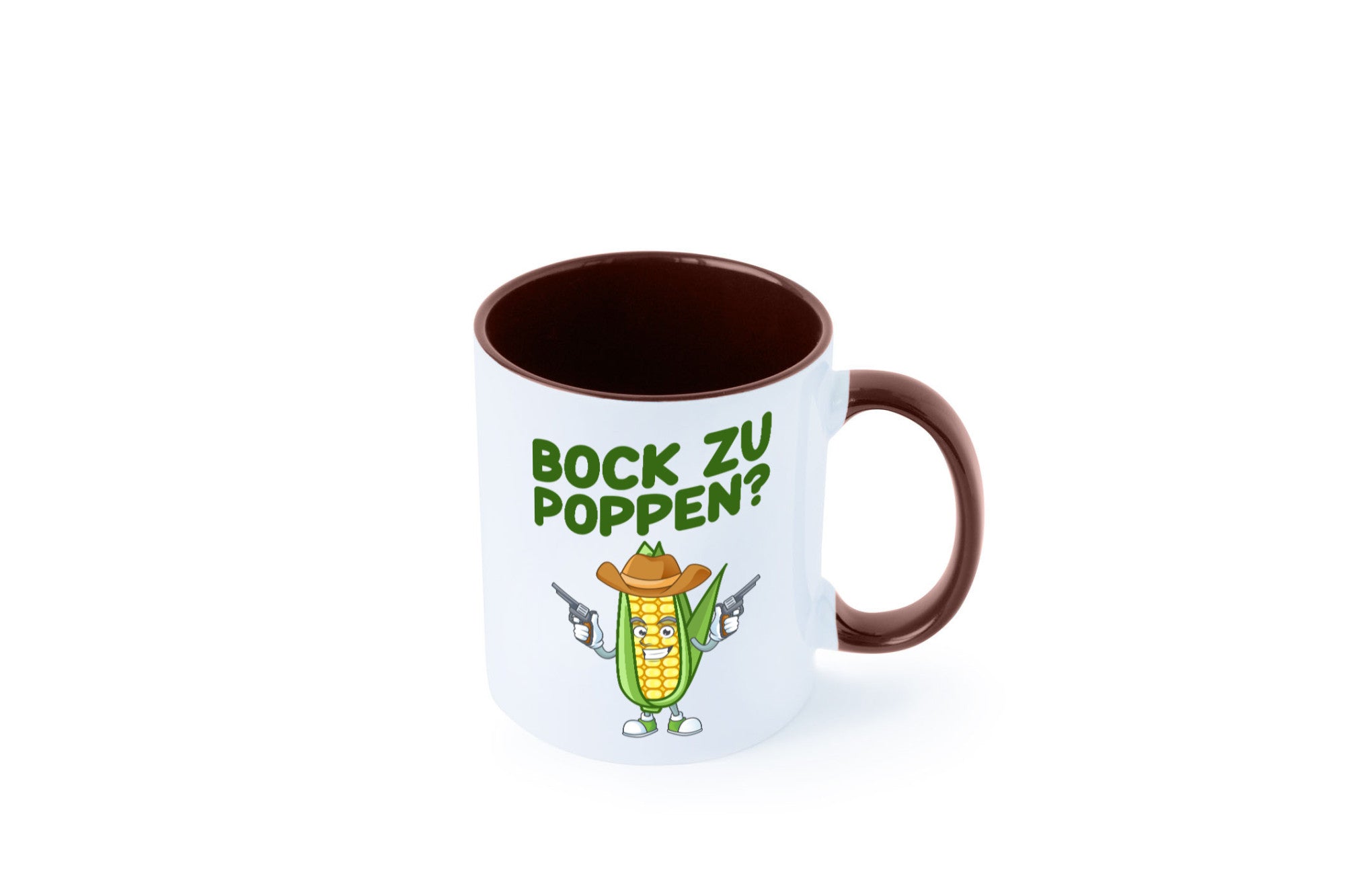 Bock auf Poppen | Mais Lustig Geschenk Humor Geschenkidee lustiger Spruch Tasse