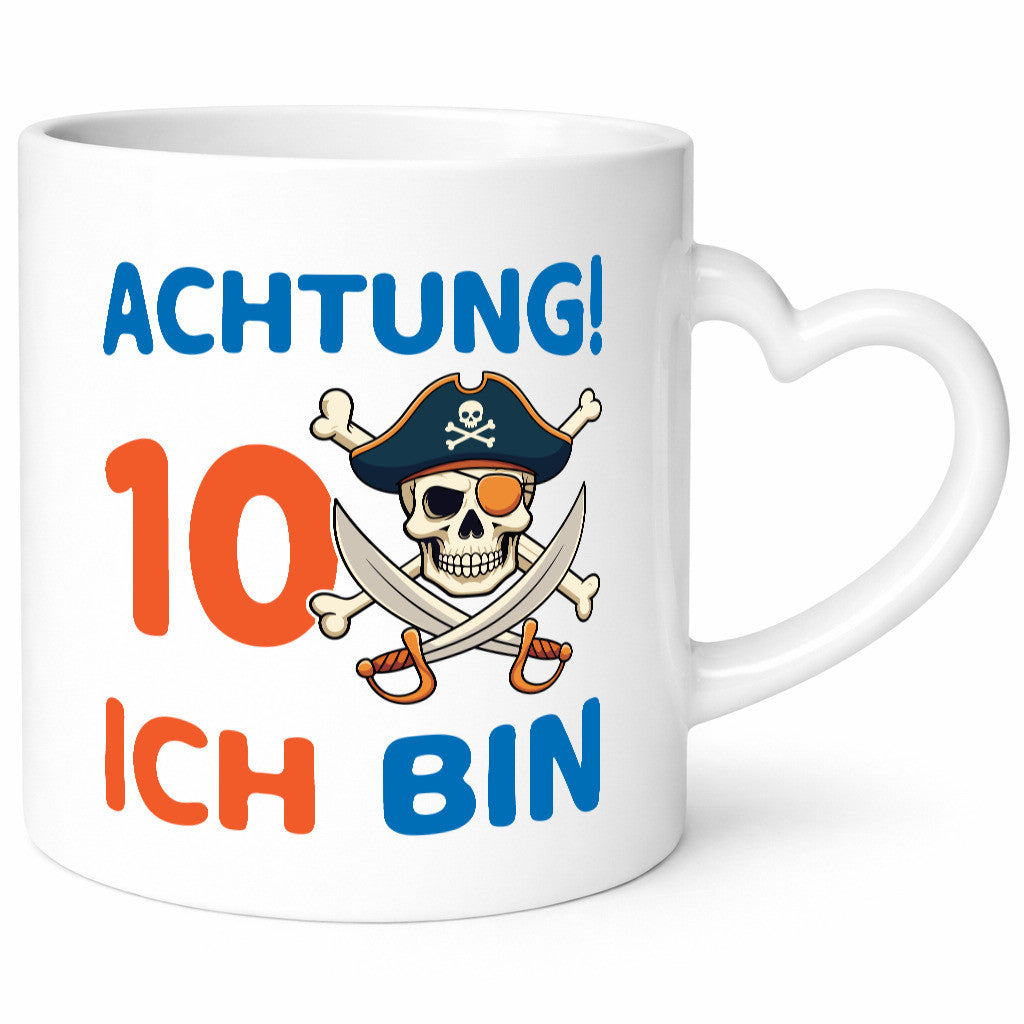 10. Geburtstag | 10 Jahre Pirat Humor Geschenkidee Tasse