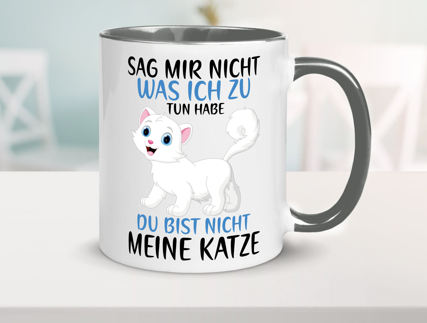 Sag mir nicht was ich zu tun habe | meine Katze Geschenk Tierliebhaber Humor