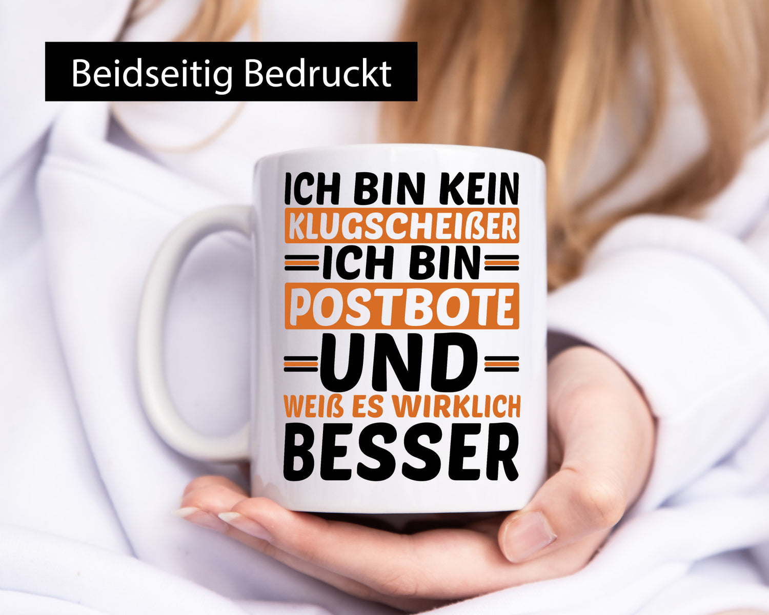 Bin kein Klugscheißer | Postbote Briefträger Paketdienst Humor Geschenkidee
