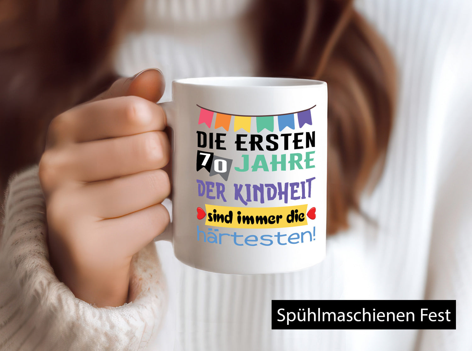 Die ersten 70 Jahre der Kindheit | 70. Geburtstag Rentner Humor Ruhestand