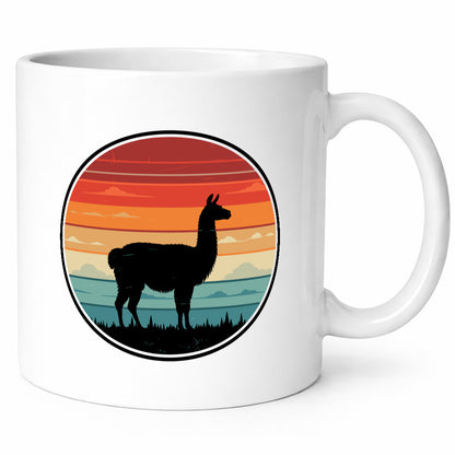 Lama | Alpaka Vintage Humor Geschenkidee Tasse