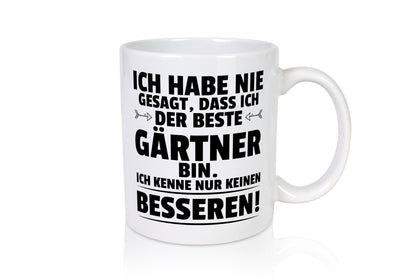 Der Beste Gärtner | Gartenbau Geschenkidee Humor Tasse