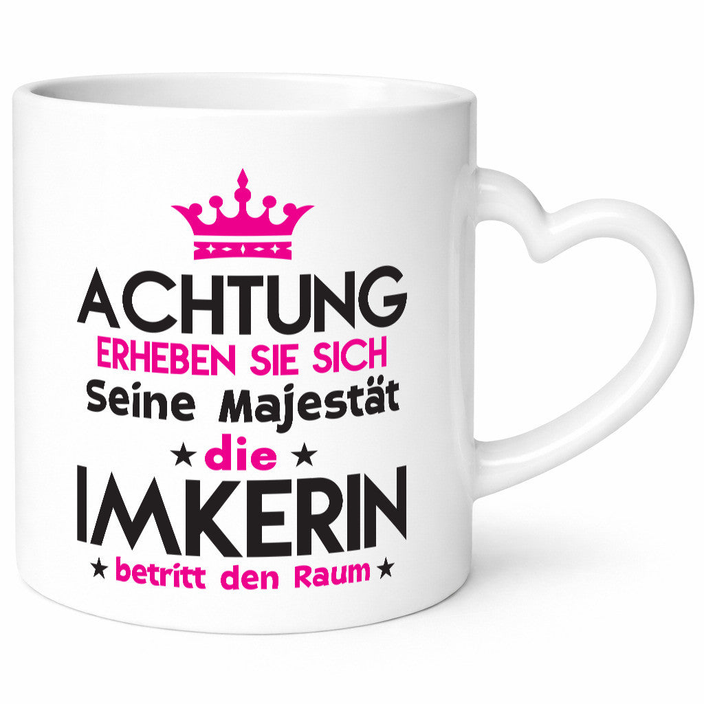 Seine Majestät Imkerin | Imkerei Geschenkidee Humor Tasse