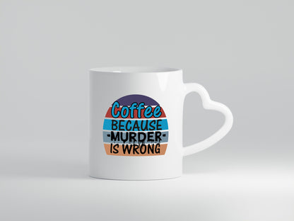Kaffeetrinker Tasse | schwarzer Humor Büro Spruch Geschenk Arbeit Kollegen