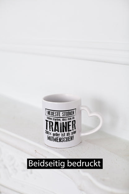 Neuste Studien: Trainer | Verein Sport Geschenkidee Humor Tasse