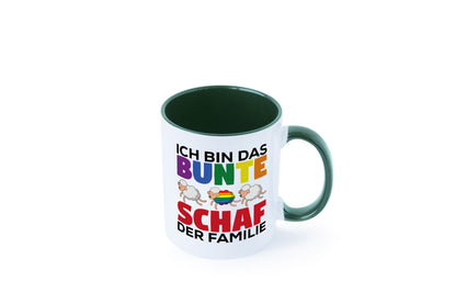 LGBTQ+ Tasse | Buntes Schaf Regenbogen Humor Geschenkidee
