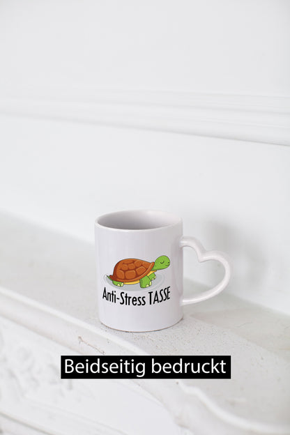 Anti Stress Schildkröte Humor Geschenkidee Tasse
