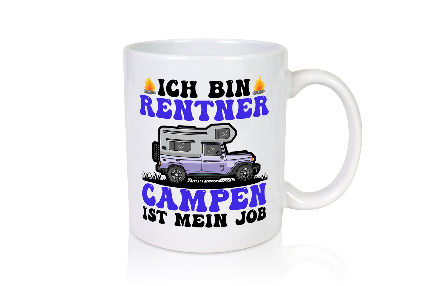 Ich bin Rentnerin Campen ist mein Job | Rentner Humor Ruhestand Jubiläum