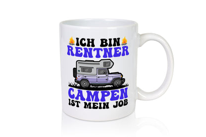 Ich bin Rentnerin Campen ist mein Job | Rentner Humor Ruhestand Jubiläum