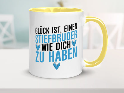 Stiefbruder wie dich | Glück lieber Bruder Geburtstag Geschenkidee Humor Tasse