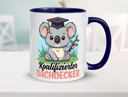 Koalifizierter Dachdecker | Dachbau Hausbau lustiger Spruch Geschenk Humor