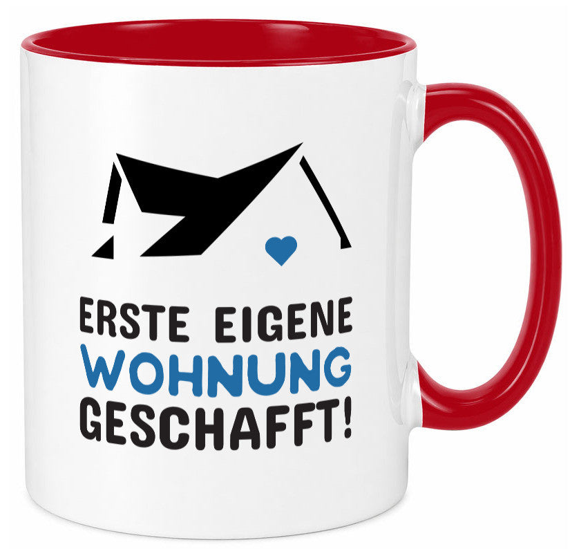 Erste eigene Wohnung | Umzug Tasse Eigenheim Auszug Geschenk Humor Geschenkidee