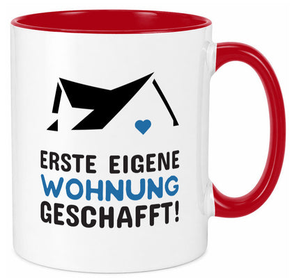 Erste eigene Wohnung | Umzug Tasse Eigenheim Auszug Geschenk Humor Geschenkidee