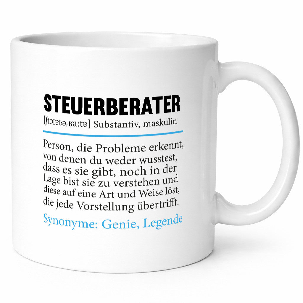 Steuerberater | Spruch Steuern Beruf Humor Arbeit Kollegen Büro Geschenkidee