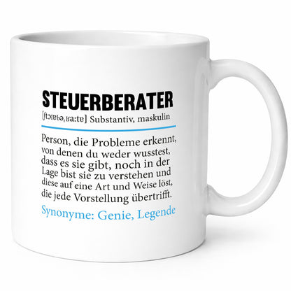Steuerberater | Spruch Steuern Beruf Humor Arbeit Kollegen Büro Geschenkidee