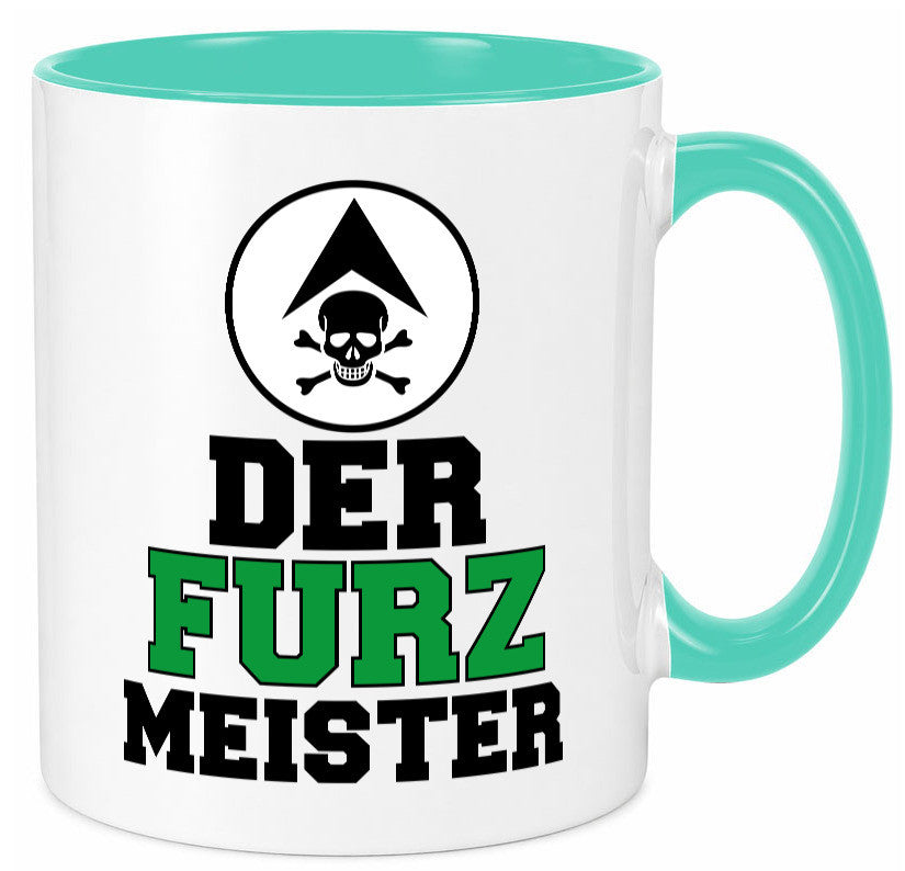 Der Furz Meister | Männer Tasse derber Humor Furzen lustiger Spruch Geschenk