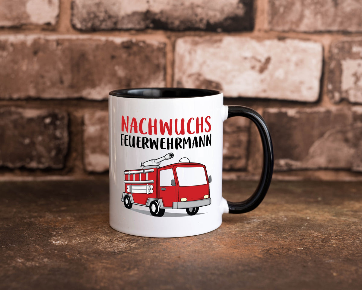 Nachwuchs Feuerwehrmann | Feuerwher Humor Geschenkidee Tasse