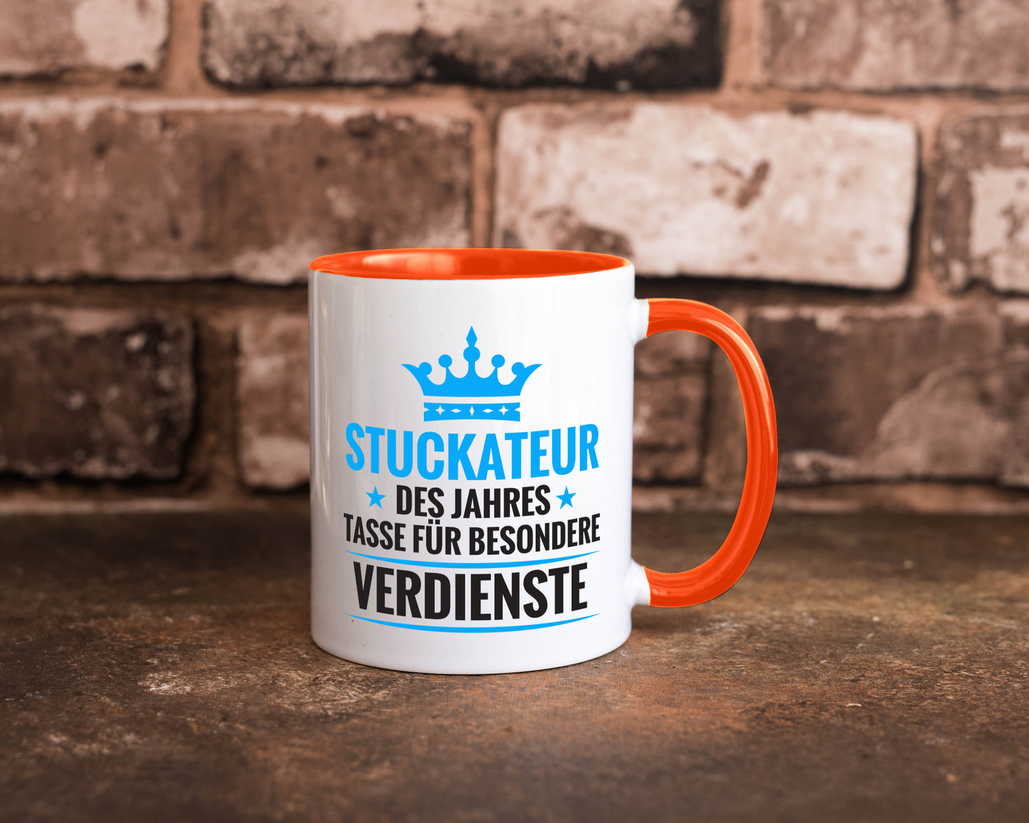 Besonderer Verdienst: Stuckateur | Innenausbau Beruf lustiger Spruch Geschenk