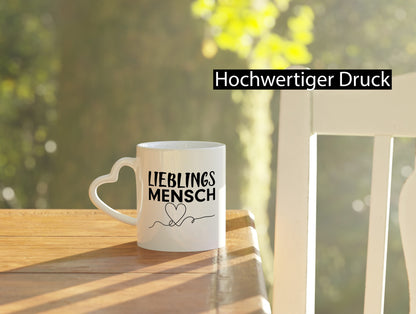 Lieblingsmensch Geschenkidee Humor Tasse