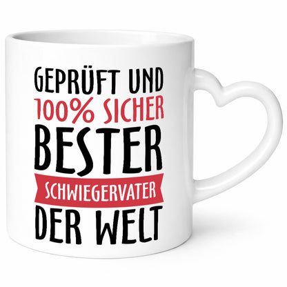 Bester Schwiegervater Geschenk Familie Geschenkidee lustiger Spruch Tasse