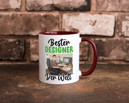 Bester Designer Beruf | Mode v2 lustiger Spruch Geschenk Arbeit Kollegen Büro